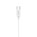 Hama Classy Headset Ledningsført I ørerne Opkald/musik USB Type-C Hvid