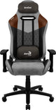 Aerocool DUKE AeroSuede Universal gamingstol Sort, Brun, Grå