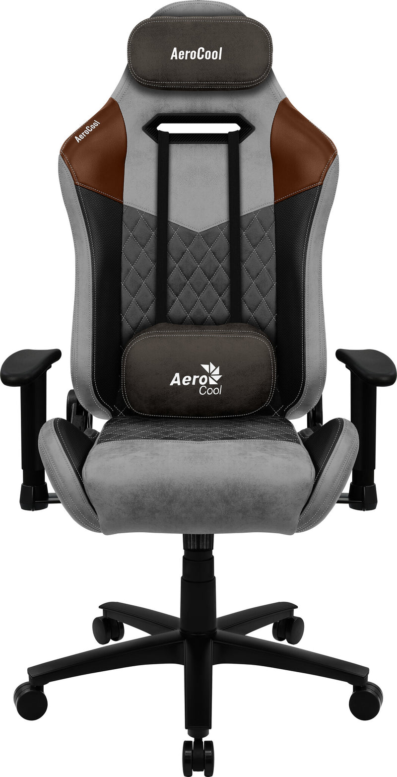 Aerocool DUKE AeroSuede Universal gamingstol Sort, Brun, Grå