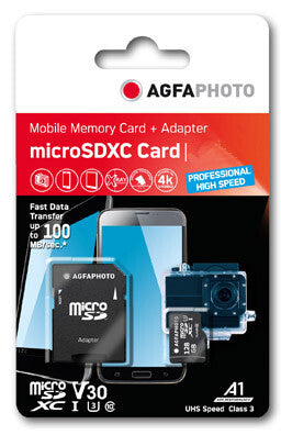 AgfaPhoto 10616 hukommelseskort 64 GB MicroSDHC UHS-I Klasse 10