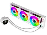 GameMax ICEBURG 360 DIGITAL WH Computerkølesystem Processor Alt-i-en væskekøler 12 cm Hvid 1 stk