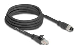 DeLOCK 80591 netværkskabel Sort 3 m Cat5e S/FTP (S-STP)