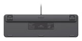 Logitech Signature Slim Wired K620 for Business tastatur Universel USB QWERTY US International Grafit