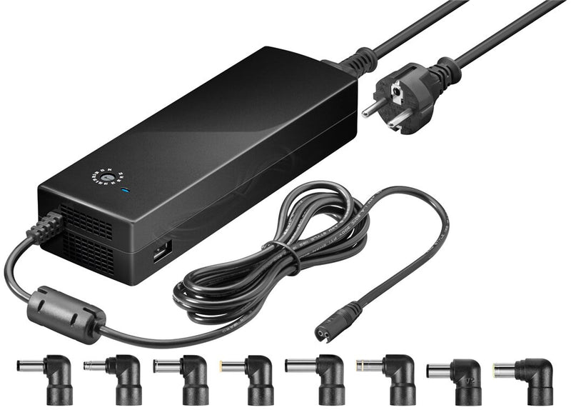 Goobay 55004 strømadapter og vekselret Indendørs 134,5 W Sort