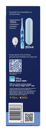 Oral-B iO Kids Stitch Barn Roterende tandbørste Blå