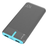 Tracer EnerGo 10 000 mAh Lithium polymer (LiPo) 10000 mAh Grå, Blå
