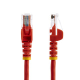StarTech.com 45PAT50CMRD netværkskabel Rød 0,5 m Cat5e U/UTP (UTP) Rund