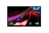 Verbatim 32238 computerskærm 39,6 cm (15.6") 3840 x 2160 pixel 4K Ultra HD LCD Berøringsskærm Sort