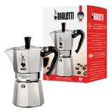 Bialetti Moka Express Moka gryde 0,55 L Sort, Sølv