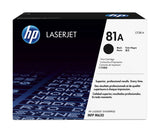 HP Original 81A LaserJet-tonerpatron, sort