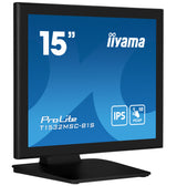 iiyama ProLite T1532MSC-B1S computerskærm 38,1 cm (15") 1024 x 768 pixel XGA LCD Berøringsskærm Sort