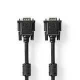Nedis CCGL59000BK30 VGA kabel 3 m VGA (D-Sub) Sort