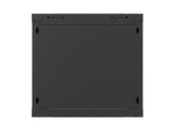 Lanberg WF03-5309-10B stativ 9U Vægmonteret stativ Sort