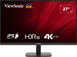 Viewsonic VA VA2708-4K-HD computerskærm 68,6 cm (27") 3840 x 2160 pixel 4K Ultra HD LED Sort