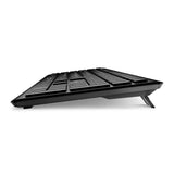 Sharkoon OfficePal K30W bk tastatur Hjemme/kontor USB QWERTZ Tysk Sort
