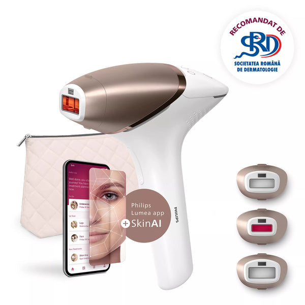 Philips Lumea IPL 9900 Series BRI973/00 IPL-hårfjerningsenhed med SenseIQ