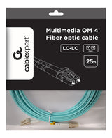 Gembird CFO-MDOM4-LC/LC-25M InfiniBand og fiberoptisk kabel LC/UPC Turkisfarve