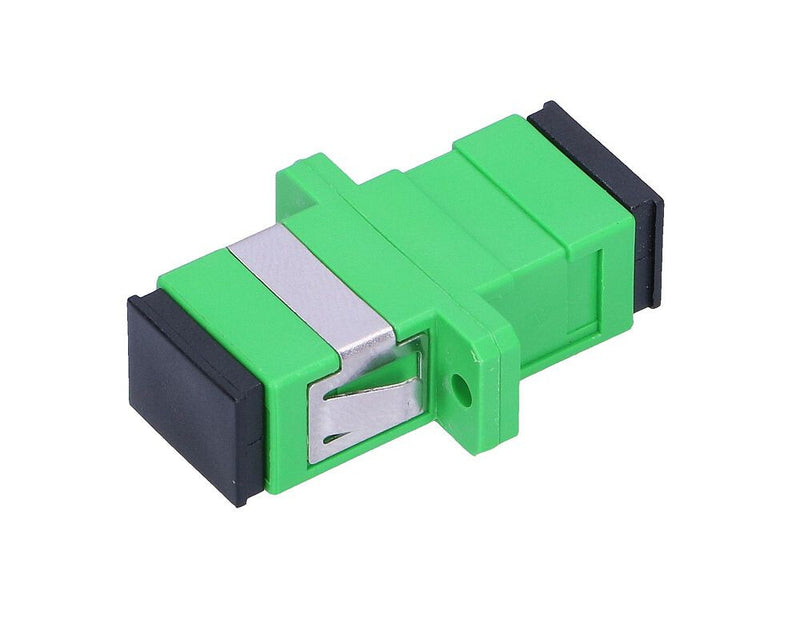 Extralink ADAPTER SC/APC SM SIMPLEX GREEN - Adapter fiber adapter SC/APC 1 stk Grøn