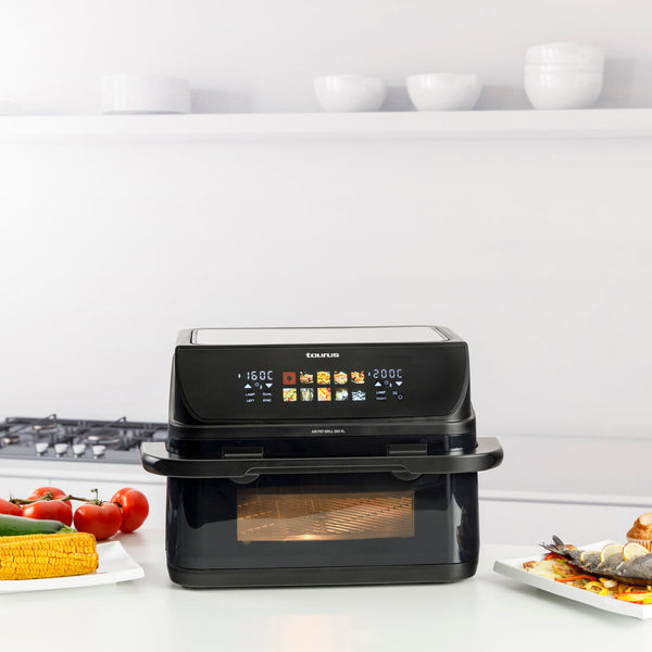 Taurus GRILL 360 XL Enkelt 10 L 2800 W Varmluftsteger Sort