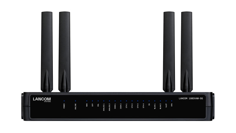 LANCOM 1803VAW-5G (EU) gateway/controller 10, 100, 1000 Mbit/s