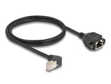 DeLOCK 80311 netværkskabel Sort 1 m Cat6a S/FTP (S-STP)