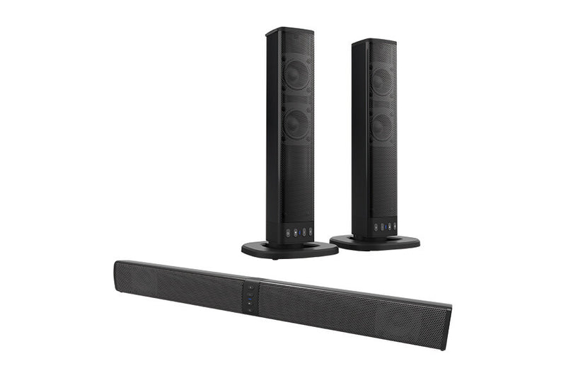 Xoro HSB 55 Sort 2.1 kanaler 20 W