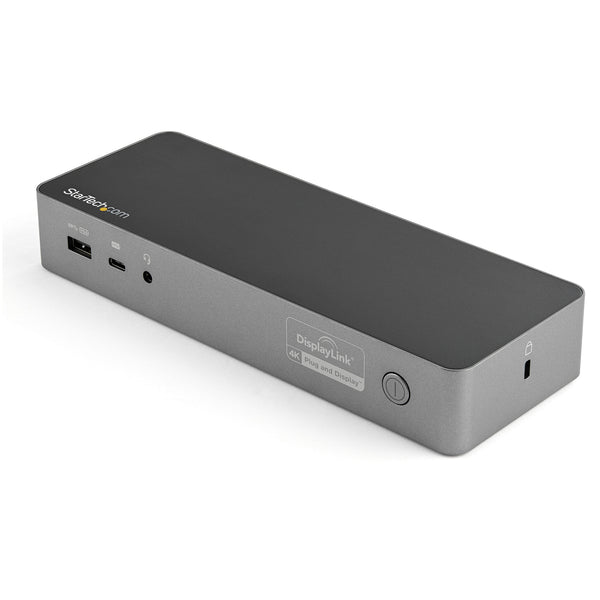 StarTech.com DK30C2DPEPUE dockingstation Ledningsført USB 3.2 Gen 1 (3.1 Gen 1) Type-C Sort, Grå
