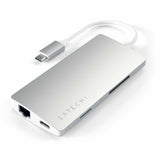 Satechi ST-TCMA2S dockingstation USB 3.2 Gen 1 (3.1 Gen 1) Type-C Sølv