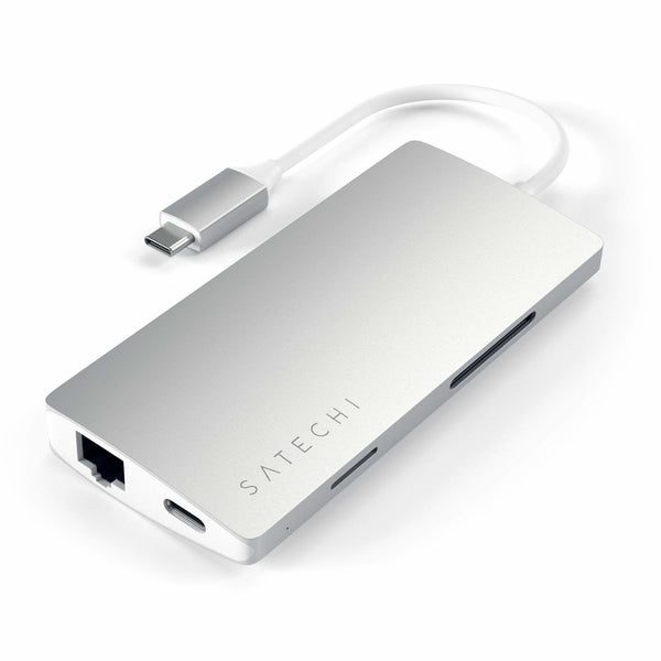Satechi ST-TCMA2S dockingstation USB 3.2 Gen 1 (3.1 Gen 1) Type-C Sølv