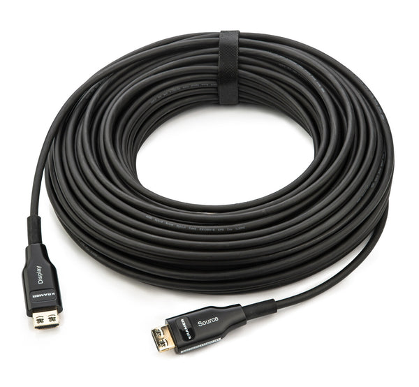 Kramer Electronics CLS-AOCH/60F HDMI-kabel 15,2 m HDMI Type A (Standard) Sort