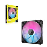Corsair iCUE LINK RX140 RGB Computerkabinet Ventilator 14 cm Sort 1 stk