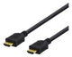Deltaco High-Speed HDMI kabel, 5m, Ethernet, 4K UHD, sort