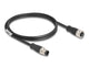 DeLOCK 80844 netværkskabel Sort 1 m Cat5e S/FTP (S-STP)
