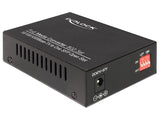 DeLOCK 86180 netværksomformer til medie 1000 Mbit/s Sort