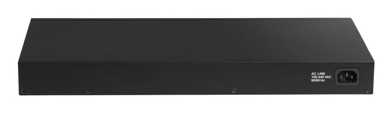Edimax IGS-5218PLC netværksswitch Administreret L2 Gigabit Ethernet (10/100/1000) Strøm over Ethernet (PoE) 1U Sort