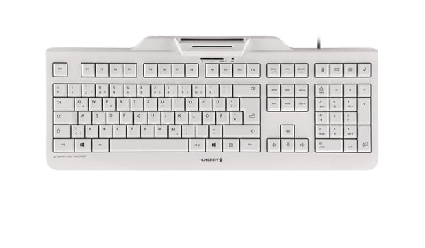 CHERRY KC 1000 SC tastatur Kontor USB QWERTY Nordisk Sort