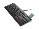 Lenovo Smartcard Wired keyboard II tastatur Kontor USB Tysk Sort