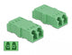 DeLOCK 85924 fiber adapter LC 4 stk Grøn