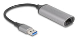 DeLOCK 81571 kabel kønsskifter USB Type-A RJ-45 Anthracit