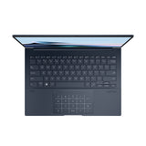 ASUS Zenbook 14 UX3405CA- -ISSQD0X Intel Core Ultra 7 255H Laptop 35,6 cm (14") WUXGA 16 GB LPDDR5x-SDRAM 512 GB SSD Wi-Fi 7 (802.11be) Windows 11 Pro Blå