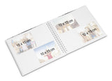 Hama Lovely fotoalbum og arkbeskyttelse Blå 100 ark Spiral indbinding