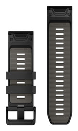 Garmin QuickFit Band Sort, Grå Silikone