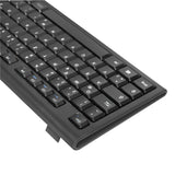 2Direct ID0104 tastatur Mus inkluderet Hjemme/kontor RF trådløst QWERTZ Tysk Sort