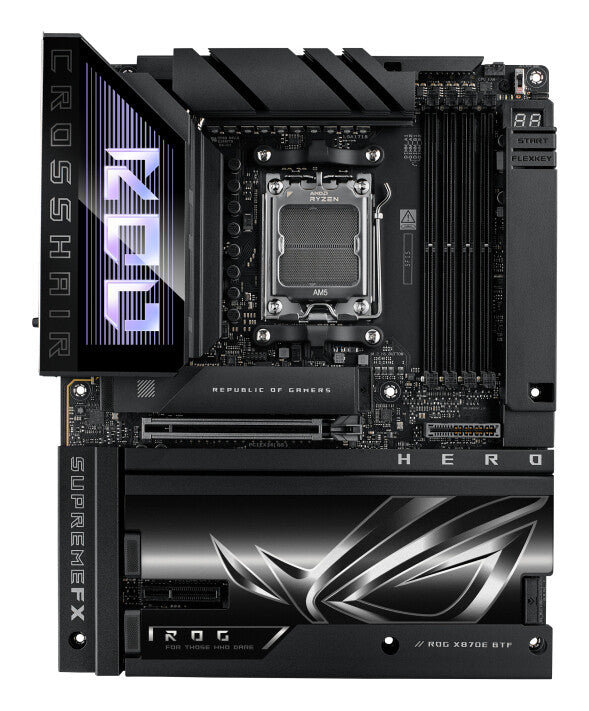 ASUS ROG CROSSHAIR X870E HERO BTF AMD X870E Sokkel AM5 ATX