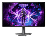 AOC AGON PRO AG276QKD2 computerskærm 67,3 cm (26.5") 2560 x 1440 pixel Quad HD QD-OLED Sort, Grå