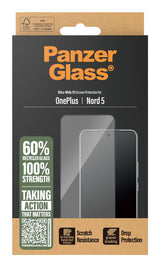 PanzerGlass PG60403 Skærm og -bagsidebeskytter til mobiltelefon Klar skærmbeskytter OnePlus 1 stk