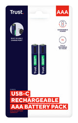 Trust 25585 husholdningsbatteri Genopladeligt batteri AAA