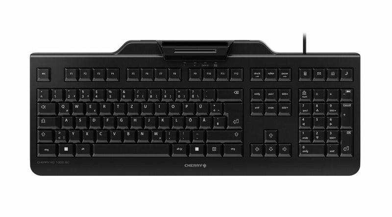 CHERRY JK-A0100CS-2 tastatur Service USB QWERTZ Tjekkisk, Slovakisk Sort