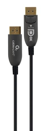 Gembird CC-DP8K-AOC-5M DisplayPort kabel Sort