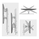 StarTech.com 6-MONITOR-ARM-A skærmbeslag og -stativer 81,3 cm (32") Skrivebord Hvid
